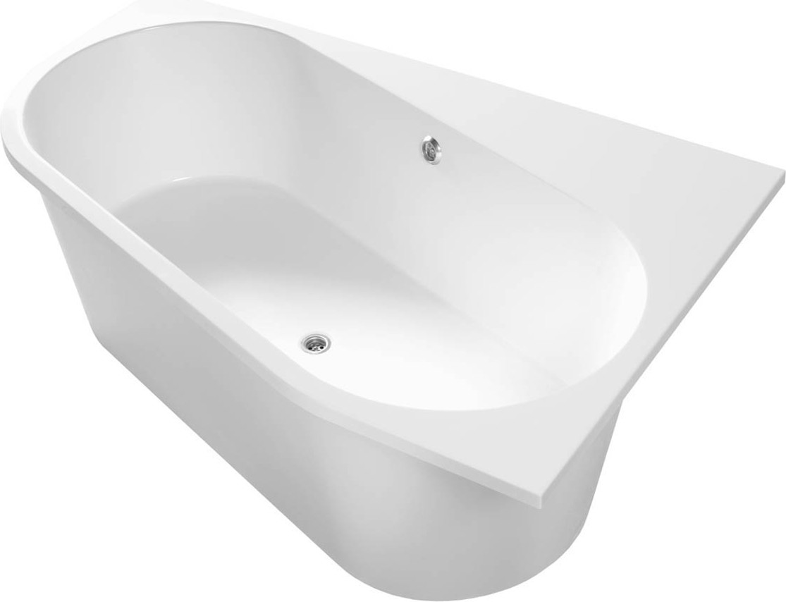Ванна из искусственного мрамора Belux Лондон ВЛН 170х110R (18, белый матовый/Solid Surface) — фото 2