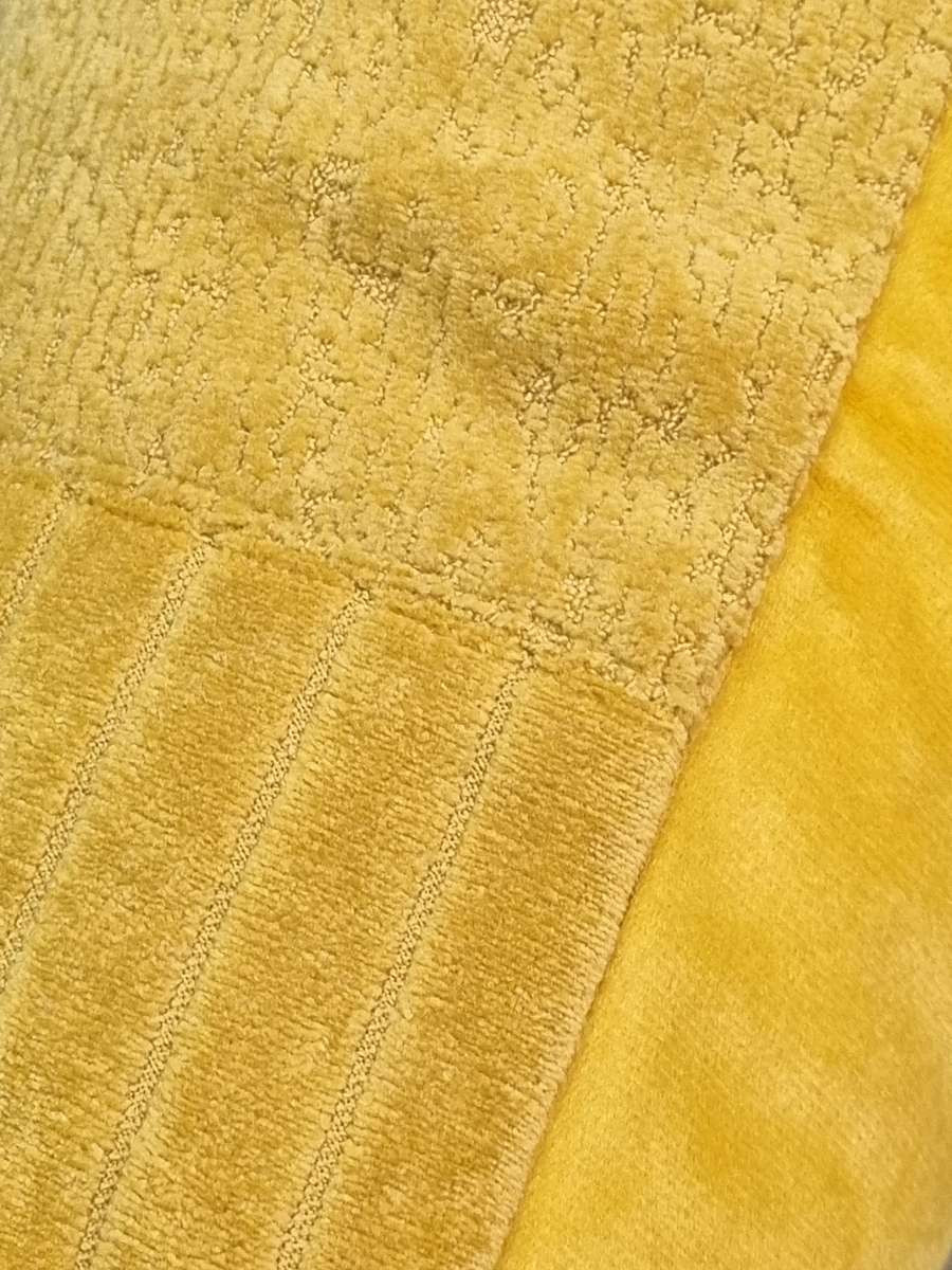 Наволочка декоративная MATEX Tufted Velvet ALEX-46 (желтый) — фото 4