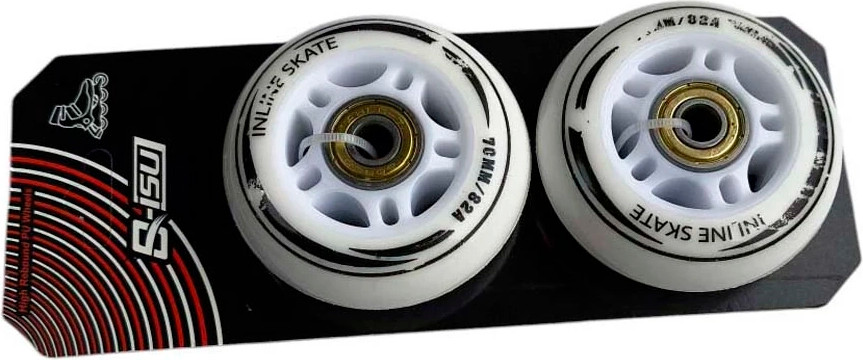 Набор колес для роликовых коньков ZEZ Sport LK002-Б (2шт)