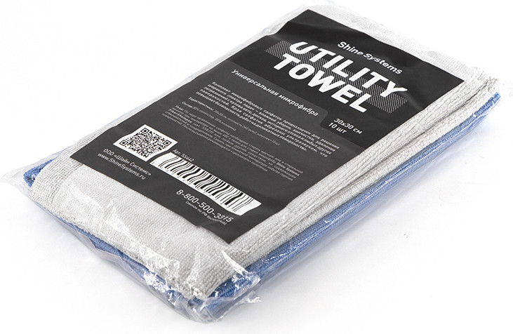 Салфетка для автомобиля Shine Systems Utility Towel / SS642 (10шт) — фото 4