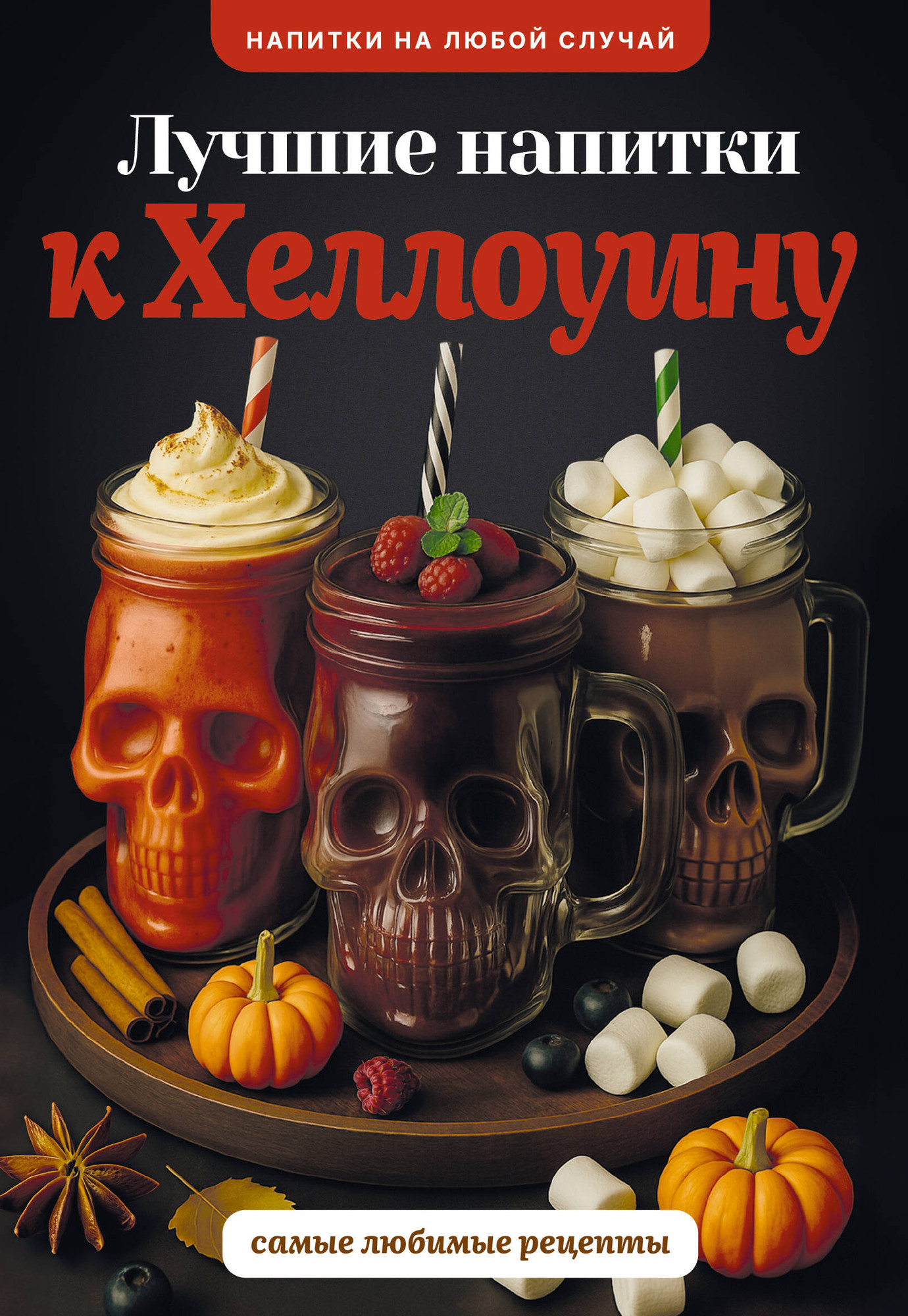 Книга АСТ Лучшие напитки к Хэллоуину (Шукюров Руслан 9785171791728)