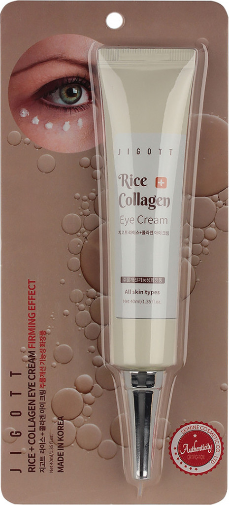 Крем для век Jigott Rice + Collagen Eye Cream — фото 2