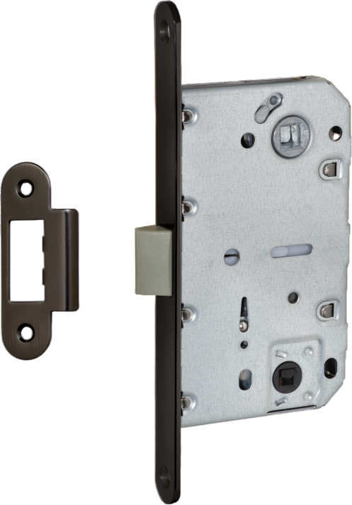 Защелка врезная Vettore WC 410 B-S Kevlar BN (чёрный никель)
