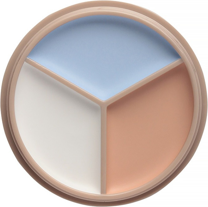 Консилер The Saem Cover Perfection Triple Pot Concealer тон 06 Blue Beige