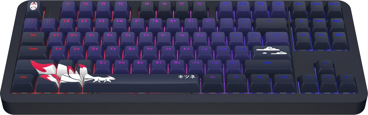 Клавиатура Red Square Alumix TKL Classic Kitsune RSQ-20051 (черный) — фото 2