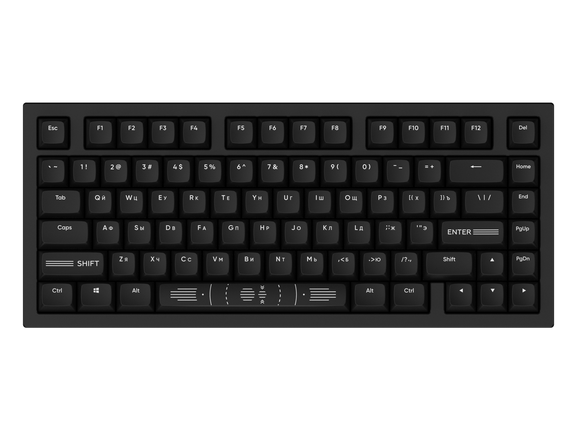 Клавиатура Дарк Проджект CM81 Zeno / DP-CM81ZBC (черный)