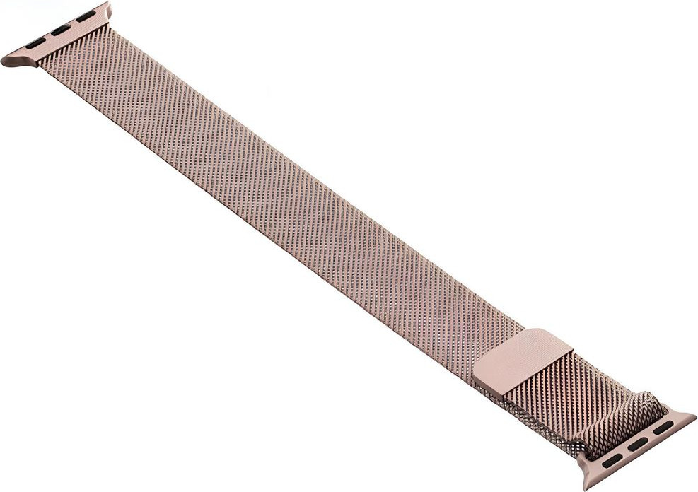 Ремешок для умных часов Rumi Milanese Loop для Apple Watch 38/40/41мм (красное золото)