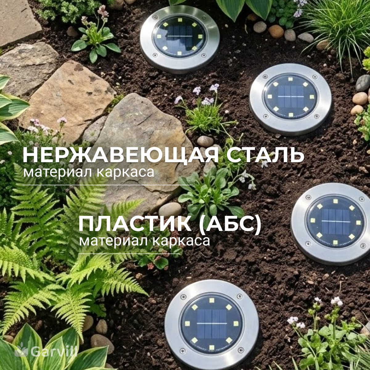 Набор светильников уличных Garvill 640500441A — фото 2