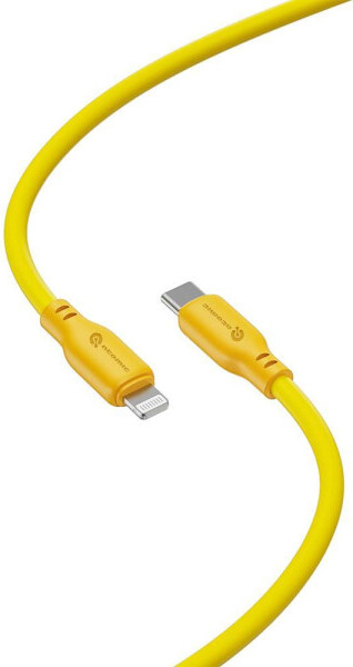 Кабель Atomic Elgato Usb-C -Lightning Pd 27w / 30.381 (1.5м, желтый) — фото 5