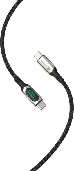 Кабель Atomic Wow100 Usb-C - Usb-C Pd 100w 30.392 (1.5м, серебристый) — фото 2
