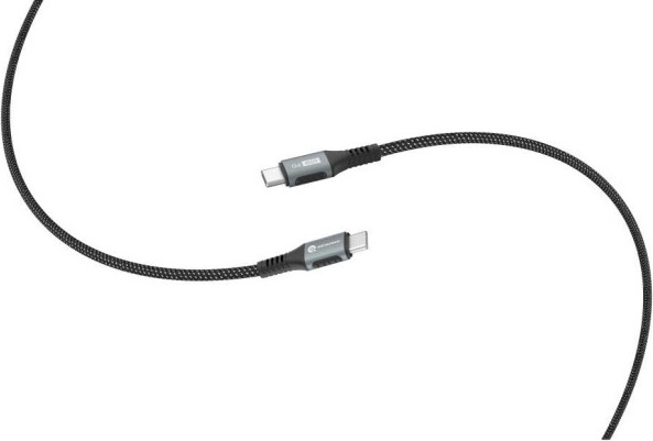 Кабель Atomic Urban USB-C - USB-C PD 60W 30.396 (1.2м, черно-серый) — фото 3
