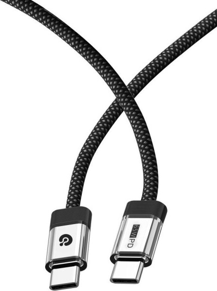 Кабель Atomic Nexus USB-C - USB-C PD 65W 30.398 (1.2м, черный) — фото 2