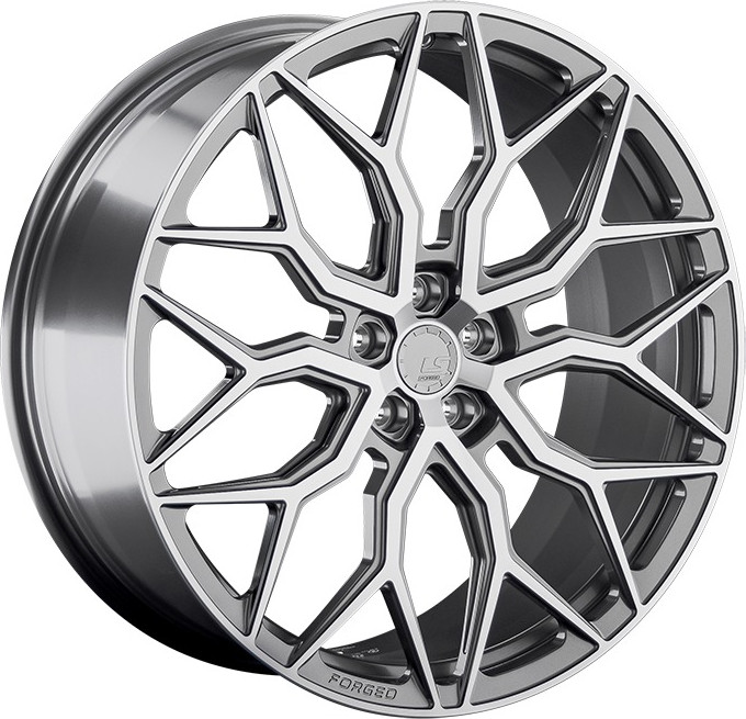 Литой диск LS wheels Forged FG13 22x10" 5x112мм DIA 66.6мм ET 55мм MGMF