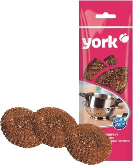 Набор губок хозяйственных York 004010 (3шт) — фото 3