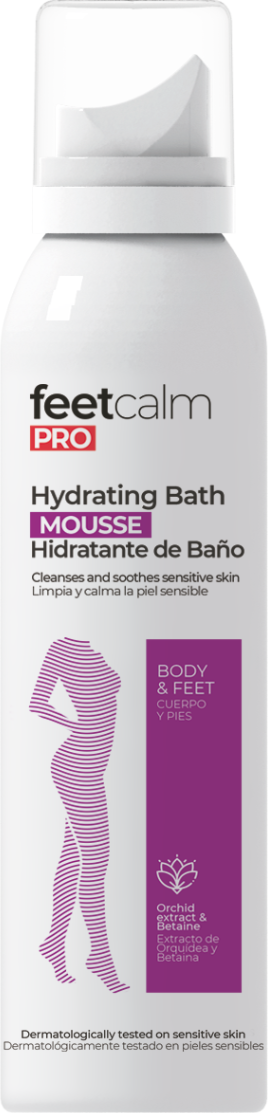 Крем для душа Feetcalm Hydrating Bath Mousse Очищающий и увлажняющий (300мл)