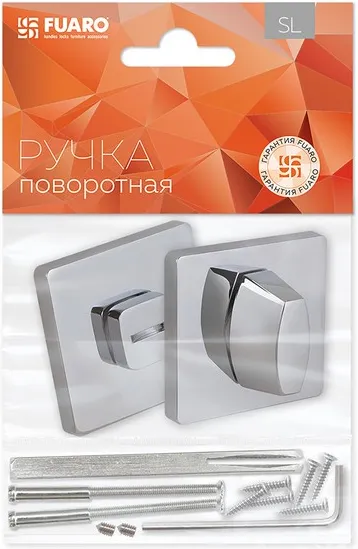 Фиксатор дверной защелки Fuaro BK6.K.SL52 CP-8 (хром) — фото 2