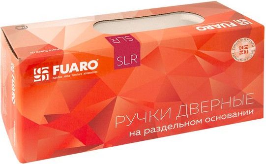 Ручка дверная Fuaro R.SLR52.Abrasive CP-8 (хром) — фото 2