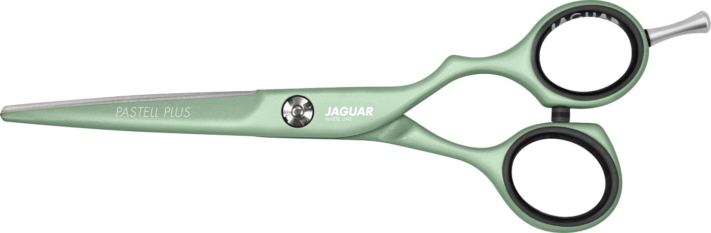 Ножницы парикмахерские JaguaR Pastell Plus Offset Matcha Left 5.5