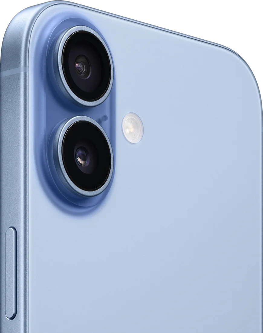 Смартфон Apple iPhone 17 256GB (голубой) — фото 4