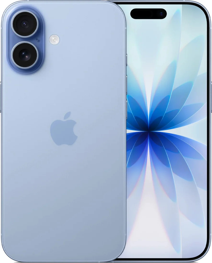 Смартфон Apple iPhone 17 256GB (голубой)