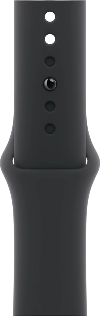Умные часы Apple Watch Series 11 GPS 42mm / MEQT4 (черный/черный спортивный ремешок S/M) — фото 3