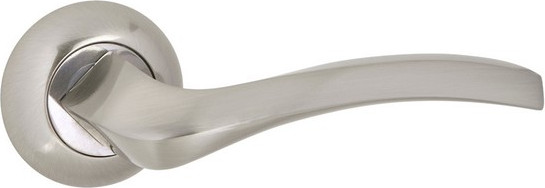 Ручка дверная Ajax furniture R.JR54.Gloria SN/CP-3 (матовый никель/хром)