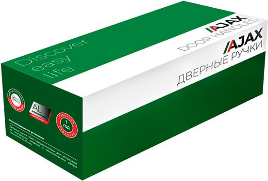 Ручка дверная Ajax furniture R.JR54.Sigma BL-24 (черная) — фото 2