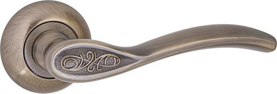 Ручка дверная Ajax furniture R.JR54.Silva ABG-6 (зеленая бронза)