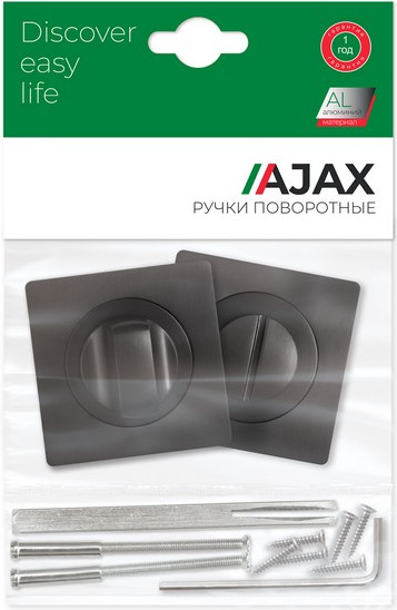 Фиксатор дверной защелки Ajax furniture BK6.K.JK51 BL-24 (черный) — фото 2