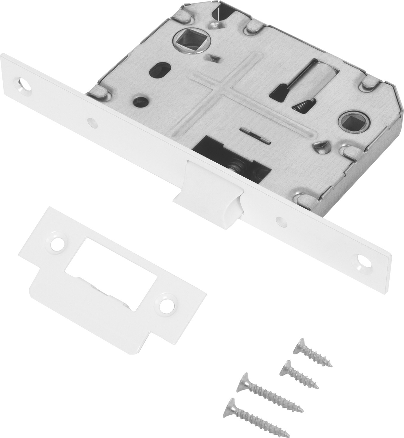 Защелка врезная Ajax furniture PLASTLP72-50 WH (белый)
