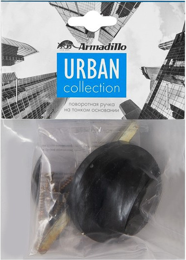 Фиксатор дверной защелки Armadillo BK6.R.URS52 BPVD-77 (вороненый никель) — фото 3