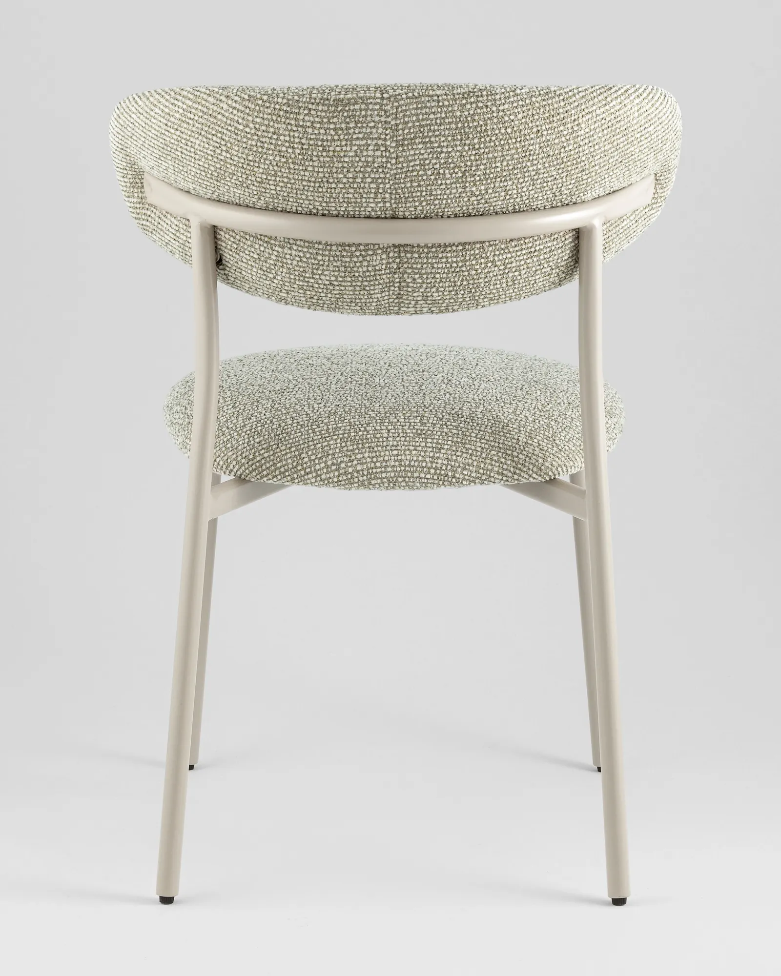 Стул Stool Group Ayla / DX-2547X QY004-10 (бежево-зеленый, кремовые ножки) — фото 5