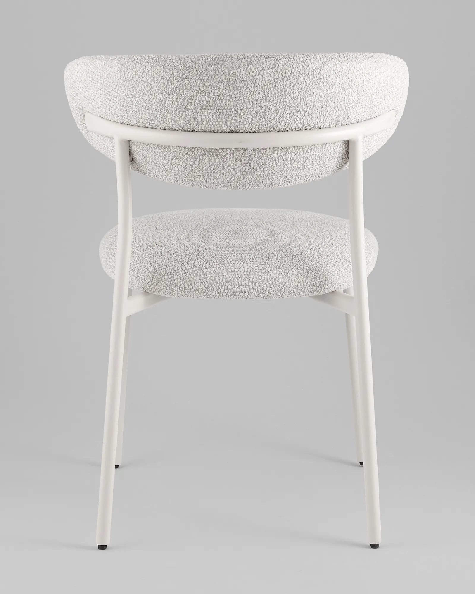 Стул Stool Group Ayla / DX-2547X QY004-2 (серый, белые ножки) — фото 5