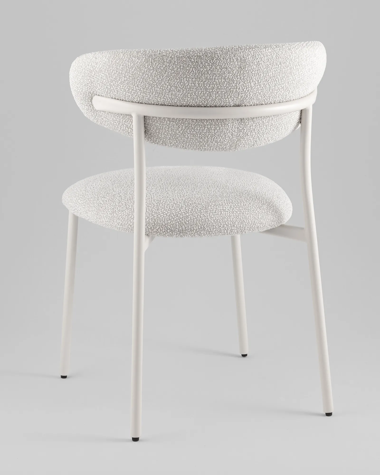 Стул Stool Group Ayla / DX-2547X QY004-2 (серый, белые ножки) — фото 6