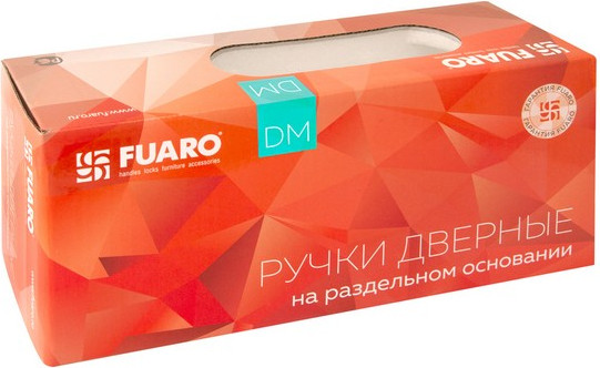Ручка дверная Fuaro K.DM51.Straight WH-19 (белый) — фото 2