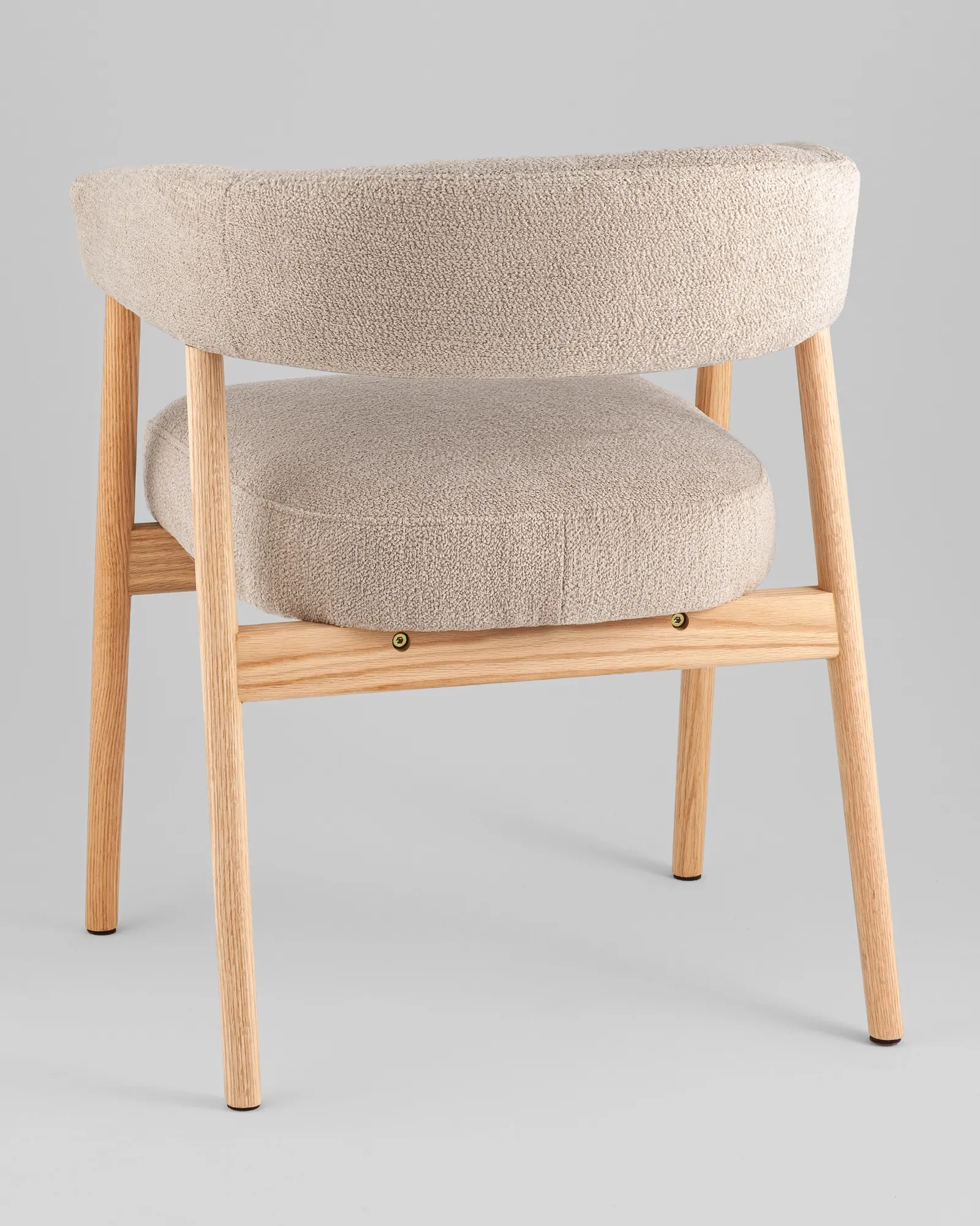 Стул Stool Group Zubo / DM4729-1 OTE-Q-120 Flaxen (с деревянными ножками, бежевый) — фото 6