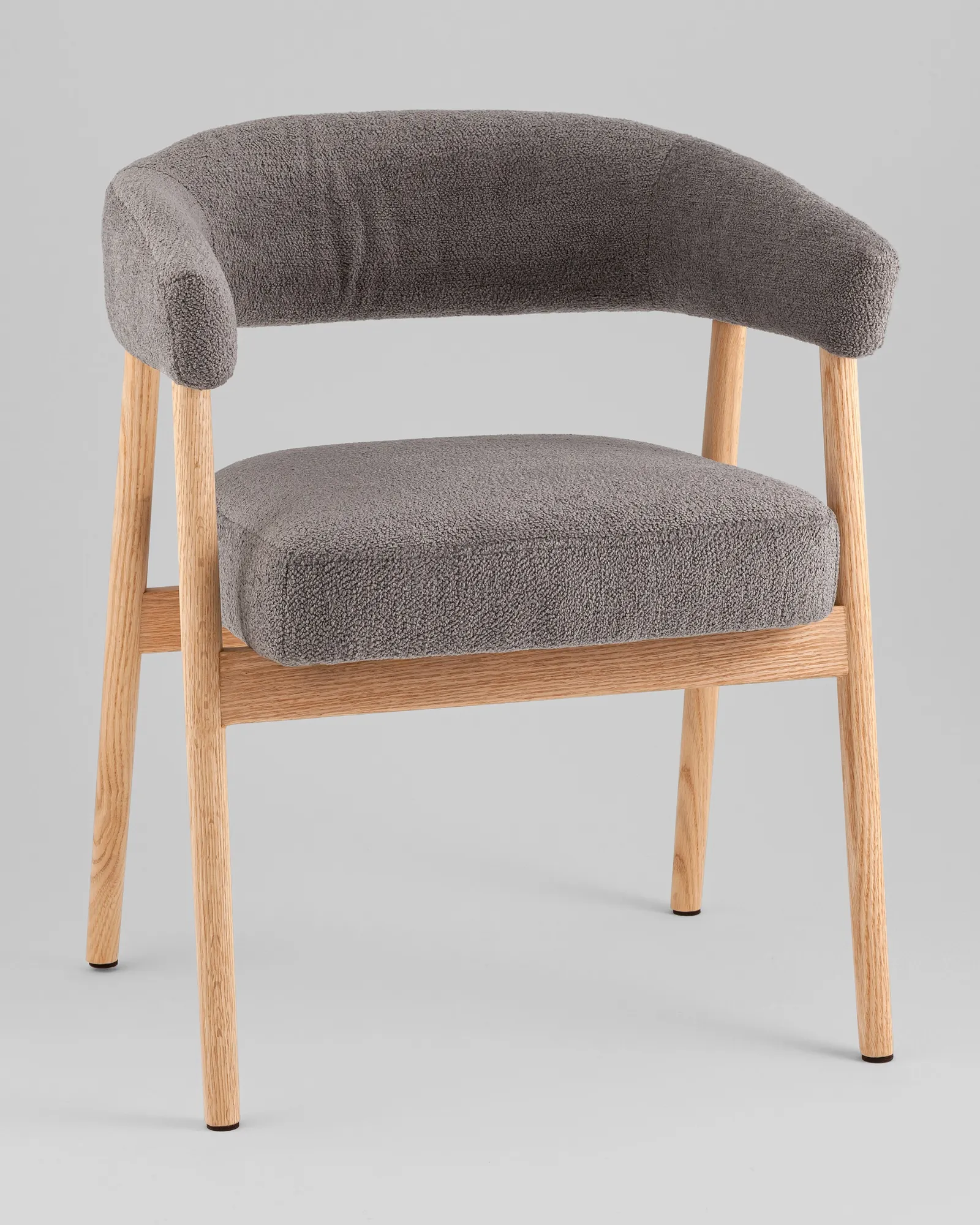 Стул Stool Group Zubo / DM4729-1 OTE-Q-456 (с деревянными ножками, темно-серый) — фото 2
