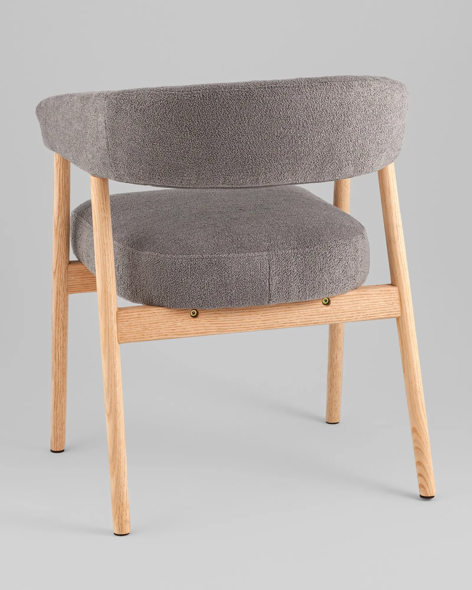 Стул Stool Group Zubo / DM4729-1 OTE-Q-456 (с деревянными ножками, темно-серый) — фото 6
