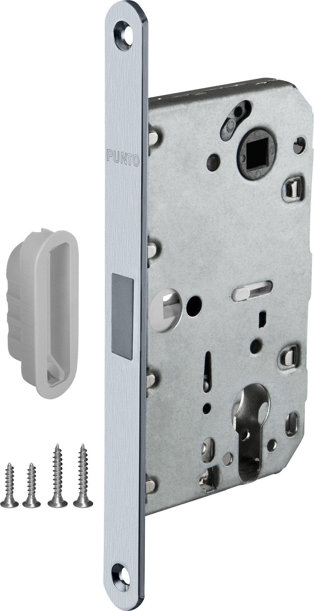 Корпус врезного замка Punto ML85-50/BL SSC-16 (сатиновый хром)