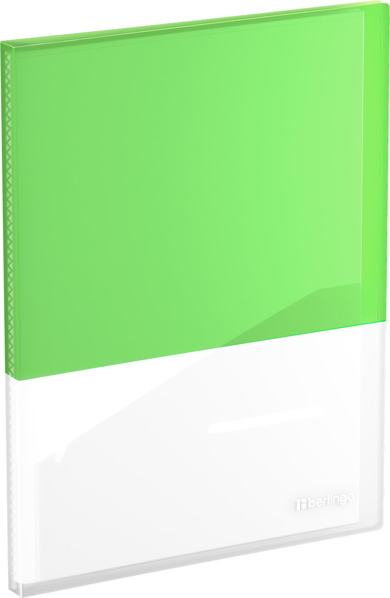 Папка для бумаг Berlingo Semicolor / DB4_20973 (салатовый)