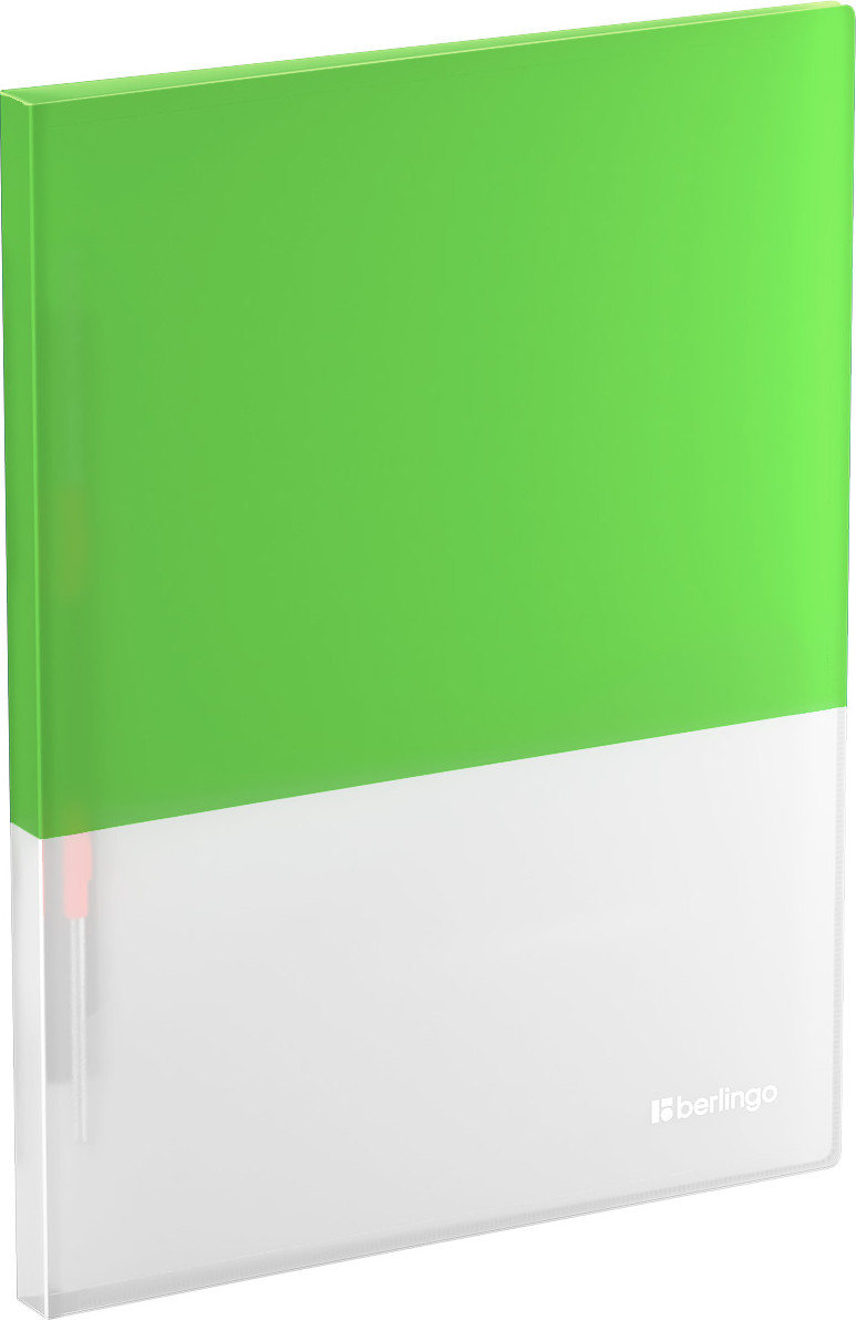 Папка для бумаг Berlingo Semicolor / FS4_17973 (салатовый)