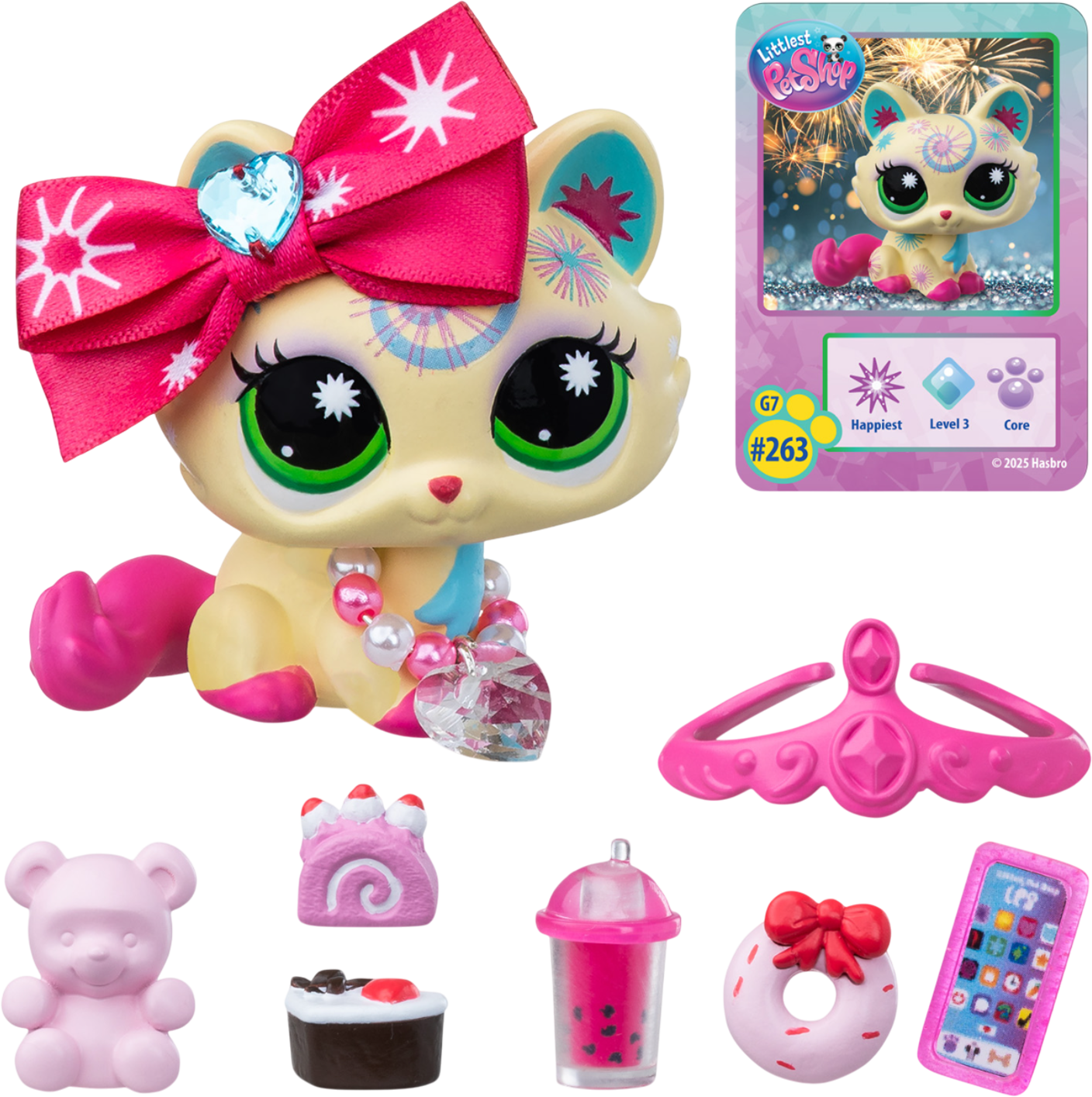 Игровой набор Hasbro Littlest Pet Shop Кошка Рэгдолл / 00714_LPS