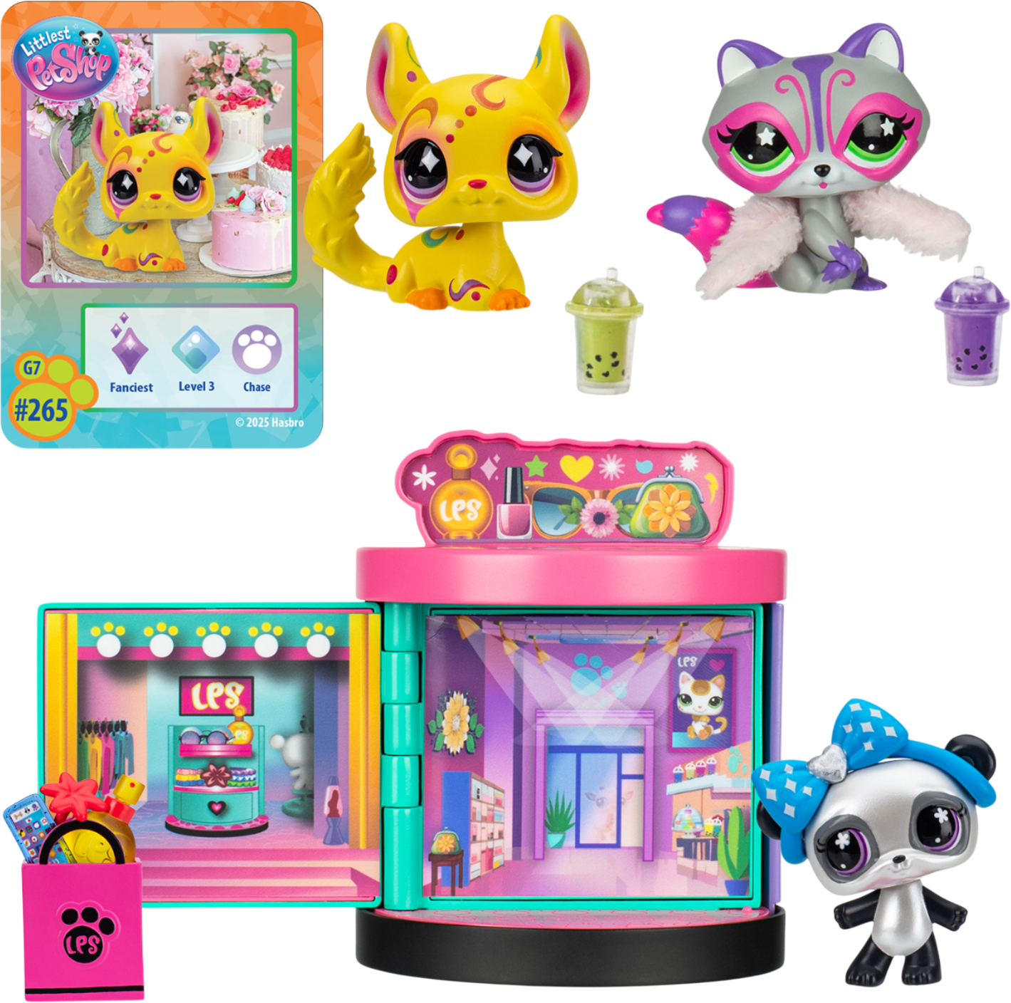 Игровой набор Hasbro Littlest Pet Shop Сюжет Станция Стиля / 00722_LPS