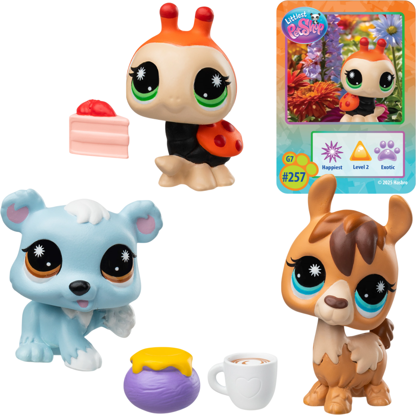 Игровой набор Hasbro Littlest Pet Shop Три друга Сладкоежки / 00738_LPS