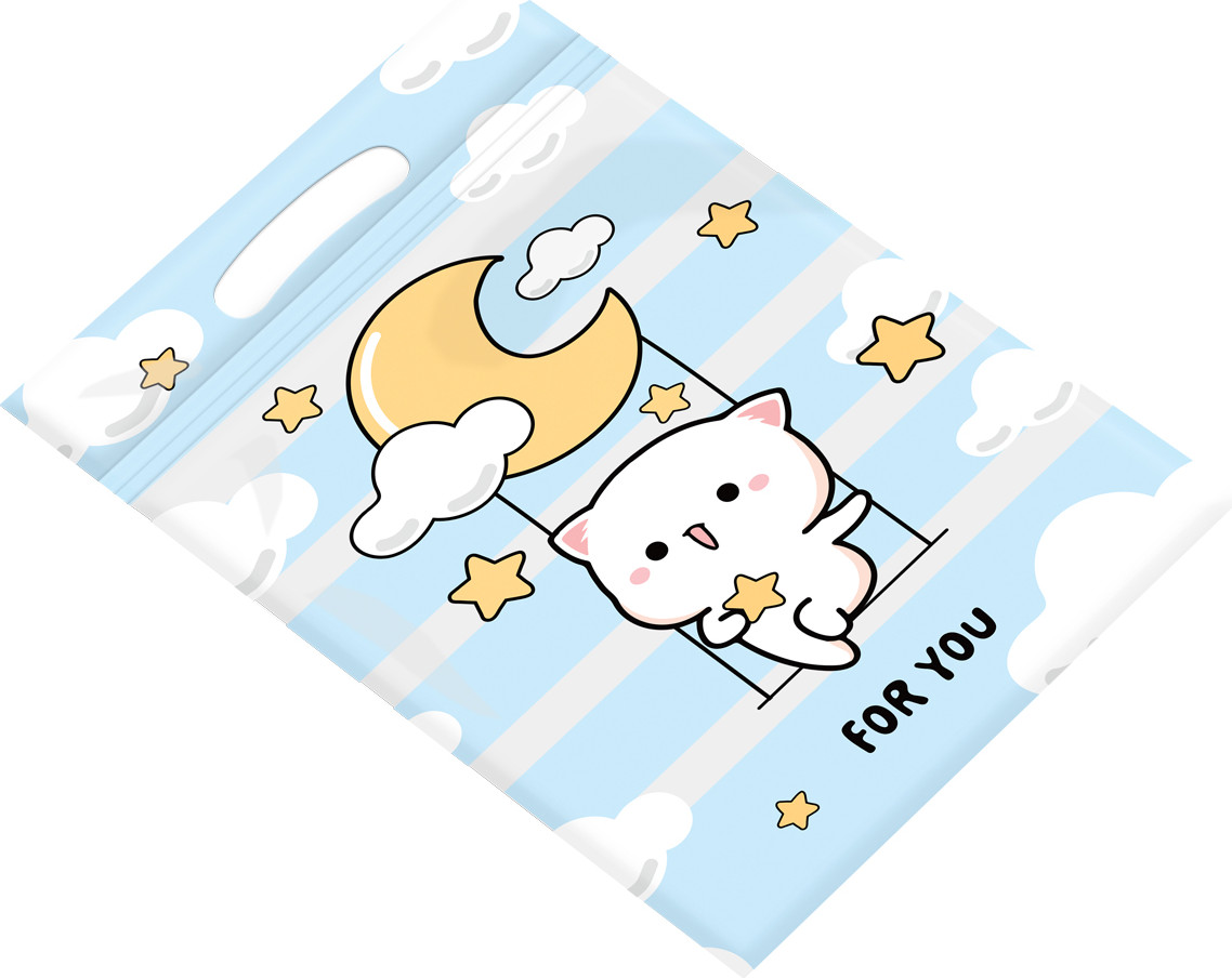 Набор пакетов подарочных Meshu Cloud cat / MS_66870 (35шт) — фото 3