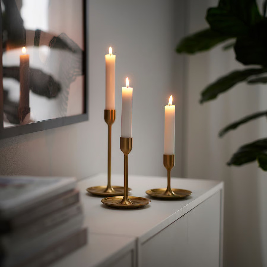 Набор подсвечников Ikea Фуллталиг 006.089.70 (3шт) — фото 3