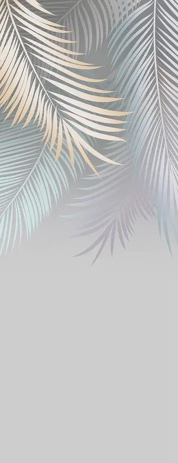 Фотообои листовые Citydecor Пальмовые листья 78 (100x260см)