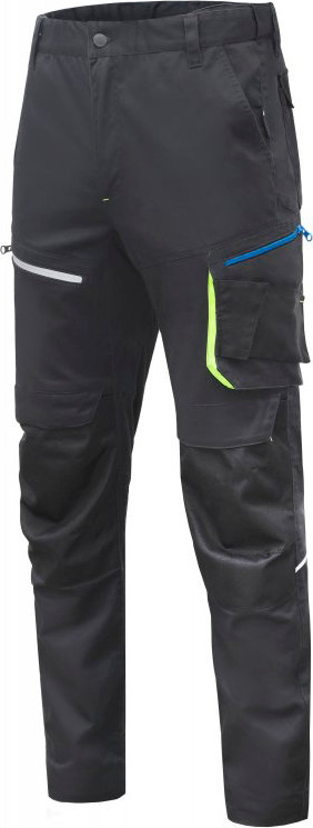 Брюки рабочие Hoegert Reetz HT5K825-3XL (р.58, черный)