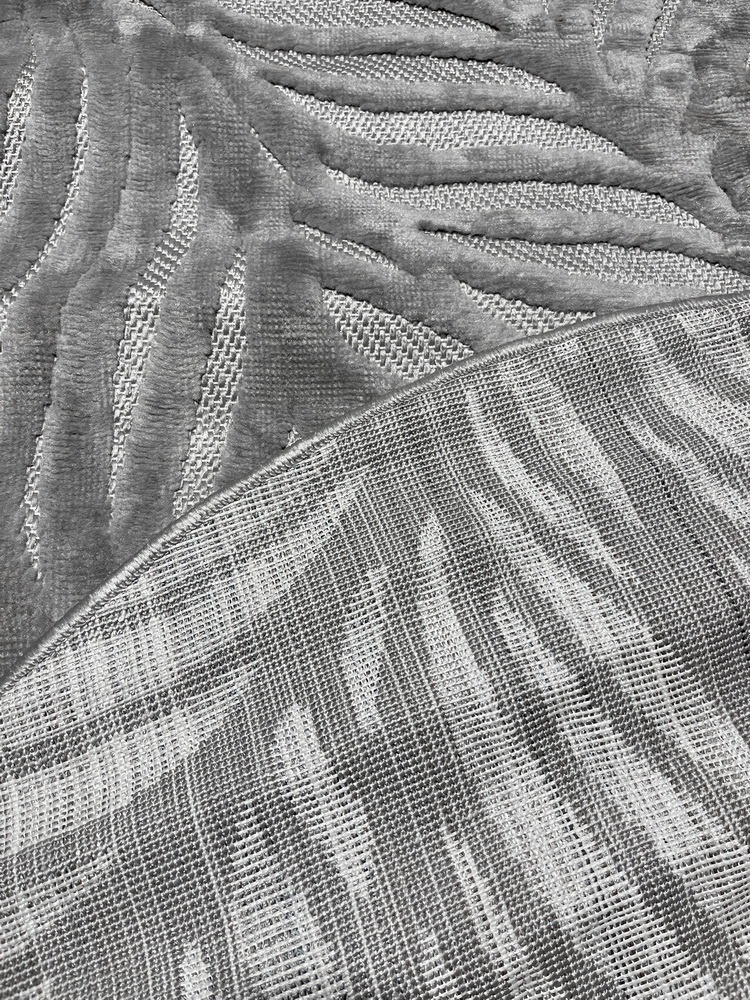 Коврик Valentis Juno G595AG-GREY-OVAL (0.8x1.5) — фото 2