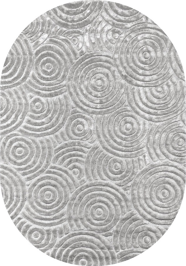 Ковер Valentis Juno E908AG-GREY-OVAL (1.4x2)